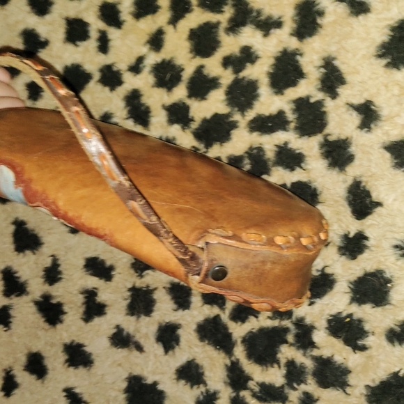 Original leather hand purse - Picture 2 of 2